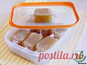 Куриные кубики домашнего приготовления - кулинарный рецепт