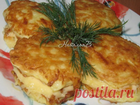 Шикарное блюдо — Кабачковые сэндвичи с сырной начинкой