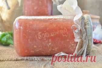Горлодер из помидор с чесноком и хреном рецепт с фото - 1000.menu