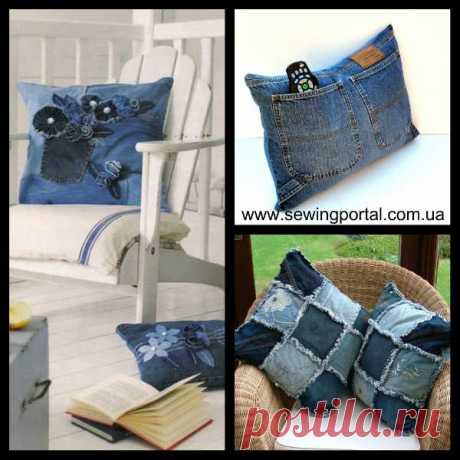 Что можно сделать из старых джинсов - идеи! | Sewing Portal