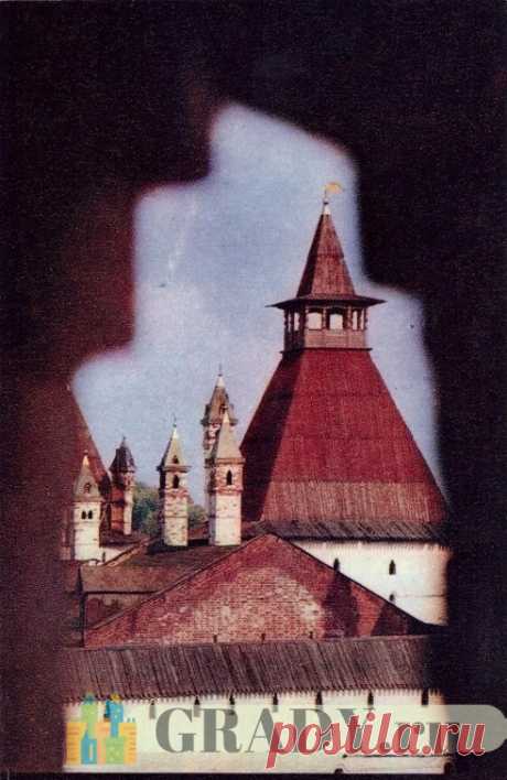 Ростов Великий, Россия - Башня со смотровой площадкой и дымники - 1968-й год - г3312 | GRADY.ru
