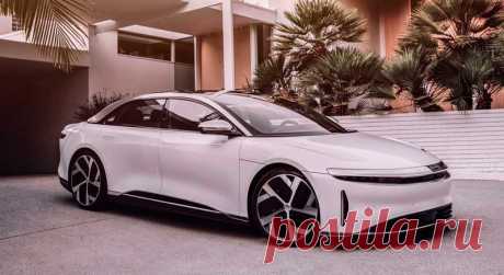 Электрический седан Lucid Air 2021 - характеристики