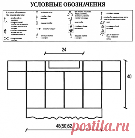 Ажурный сиреневый топ связанный крючком