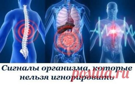 Сигналы организма, которые нельзя игнорировать: не рискуй своей жизнью!