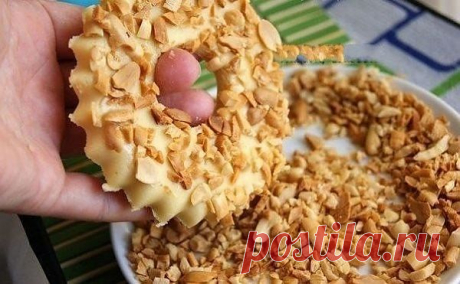 Как приготовить блюдо "песочные кольца с арахисом" - рецепт, ингридиенты и фотографии | sloosh