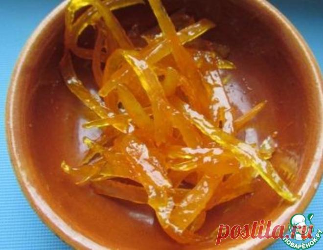 Апельсиновая карамель – кулинарный рецепт