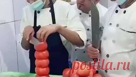 Видео Наразка овощей | OK.RU