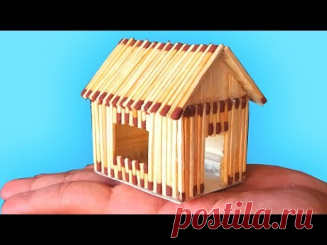 Поделки Из Спичек С Клеем