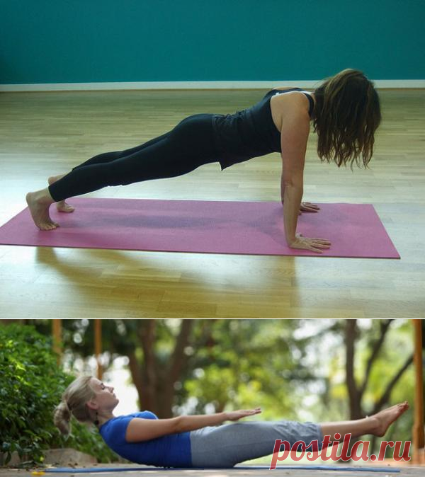 Упражнения, которые помогут убрать живот