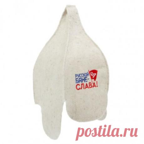 Банная шапка буденовка «Русской бане слава» — Купить за 1 445 тг.