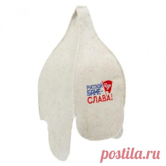 Банная шапка буденовка «Русской бане слава» — Купить за 1 445 тг.