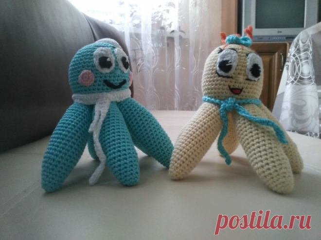 Игрушки крючком. Не смогла удержаться от соблазна