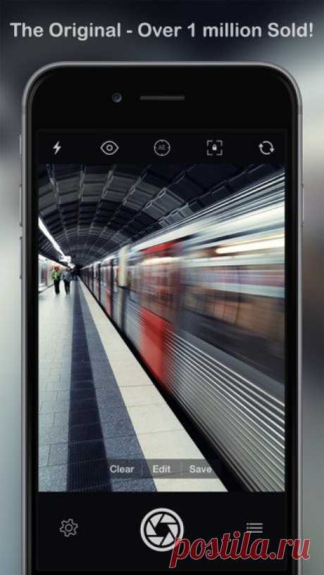 [Sale-iOS] Slow Shutter Cam Если съемка движущихся объектов посредством стандартной камеры сулит лишь смазанное фото, то с помощью уникальных возможностей Slow Shutter Cam вы получите невероятно впечатляющие снимки с эффектом размытия. 149 руб. -&gt; 15 руб. Ссылка: ====================== #app_store #распродажа@app_4u