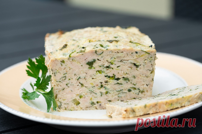 Рулет из индейки с цукини — Modern family cook