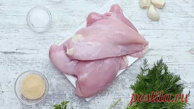 Домашний куриный рулет (рецепт в теме)