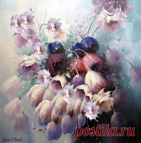 Графика доктора наук Черных А.Д. (псевд. Сан Чад).