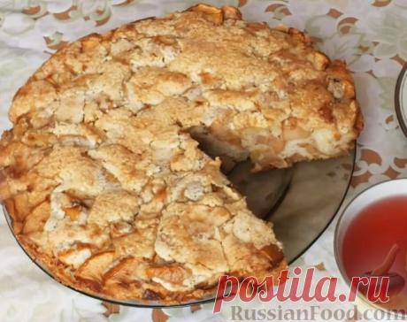 Рецепт: Шарлотка с яблоками на RussianFood.com