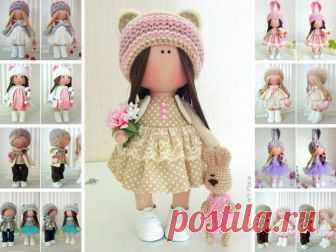 Love Winter Doll, Christmas Fabric Doll, Cloth Rag Doll, Tilda Beige Doll, Nursery Textile Doll, Soft Handmade Doll Baby Room Doll by Olga K Hello, dear visitors!  This is handmade cloth doll created by Master Olga K (Taraz, Kazakhstan). All dolls on the photo are mady by artist Olga K. You can find them in our shop searching by artist name. Here are all dolls of artist Olga K: