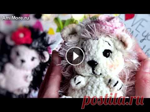 Амигуруми: схема Ёжик. Игрушки вязаные крючком - Free crochet patterns. Бесплатная схема для вязания амигуруми: Ёжик. Описание для вязания плюшевого ёжика крючком. Мастер-класс по вязанию маленького ежа из плюшевой пряжи. ...