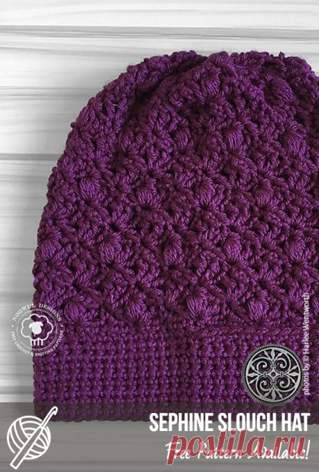 Easy Crochet Beanie Hat Patterns | Patterns Center #crochethat #hatpattern #crochethatidea