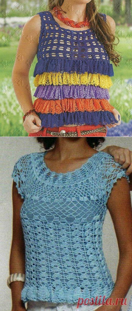 Топики крючком.