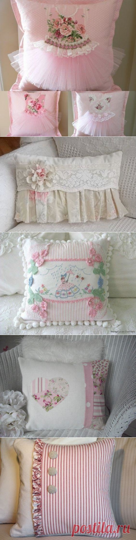 Шитье ✂ Выкройки.Декоративные подушки. Идеи для вдохновения
