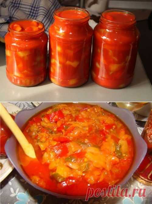 Консервирование: любимое лечо.