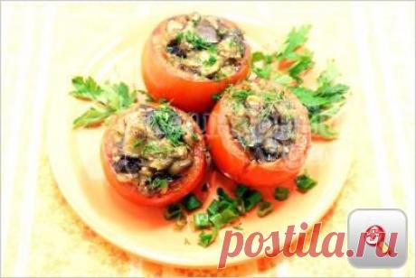 Помидоры, фаршированные баклажанами | Ваши любимые рецепты