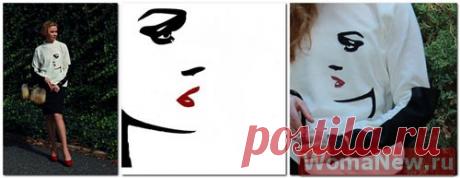 Как переделать свитер | WomaNew.ru - уроки кройки и шитья.