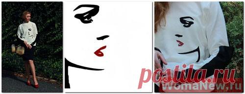 Как переделать свитер | WomaNew.ru - уроки кройки и шитья.