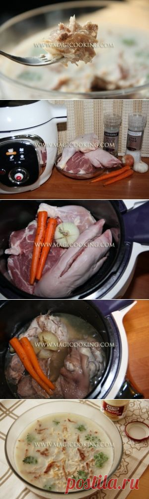 Холодец в мультиварке Moulinex cook4me | Магия кулинарии в Европе