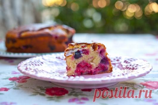 Ягодный пирог с йогуртом / Torta allo yogurt con frutti di bosco | Элла Мартино Рецепты Кулинарные туры Итальянская кухня