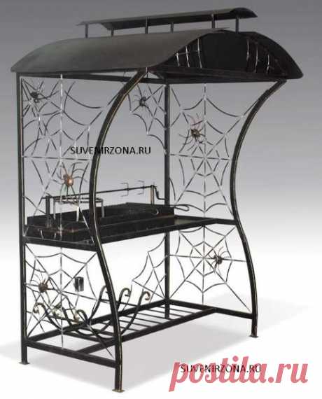 Мангалы, дровницы, топки, печки – кованые изделия необычной конфигурации