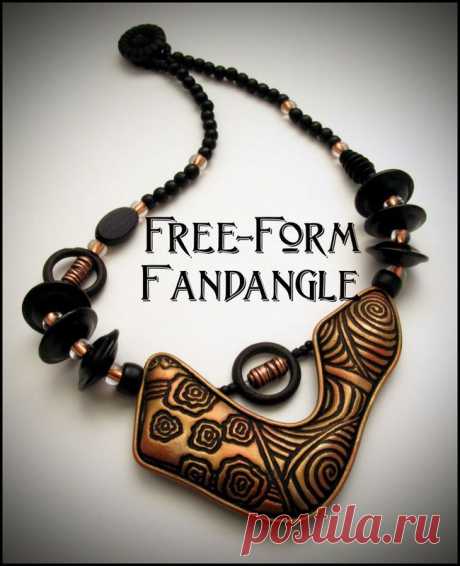 (7) Free-Form Fandangle - Helen Breil Designs | FIMO nápady - textury