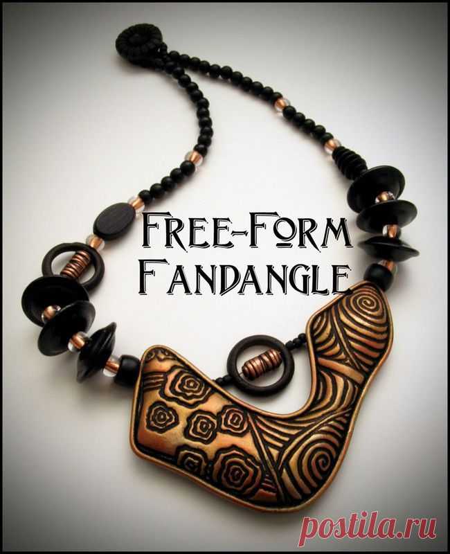 (7) Free-Form Fandangle - Helen Breil Designs | FIMO nápady - textury