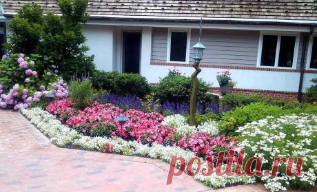 Как оформить красивые клумбы и создать бордюры на даче