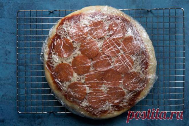 Рецепт домашней замороженной пиццы