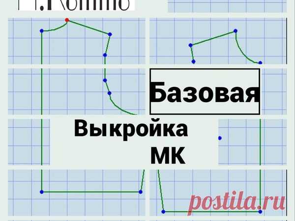 [Вязание] Учимся строить базовую выкройку для вязаных вещей. Мастер-класс