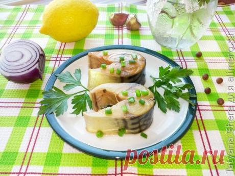 Маринованная скумбрия в чайном рассоле / Рецепты с фото