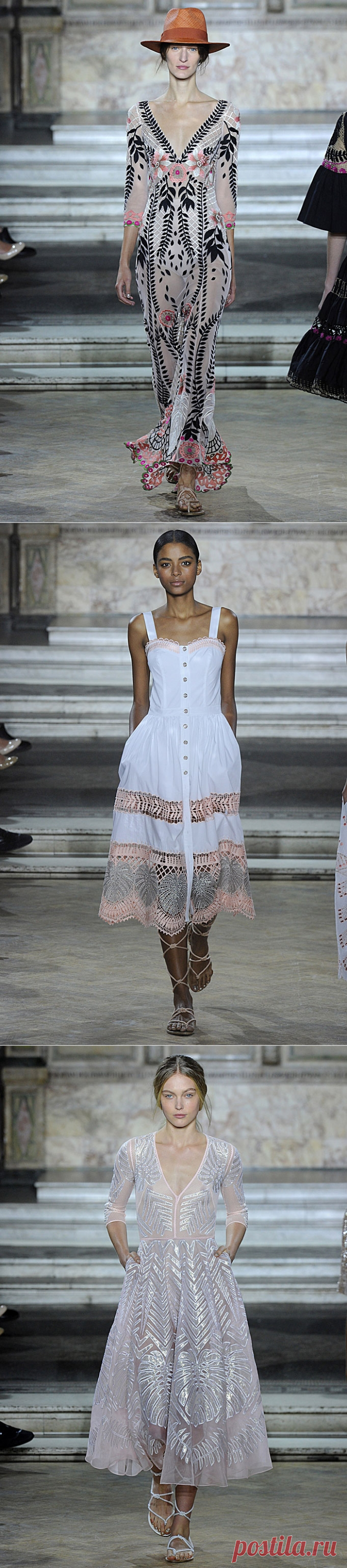 Temperley London весна-лето 2016: нежные и яркие наряды в стиле бохо-шик. Шикарная коллекция!