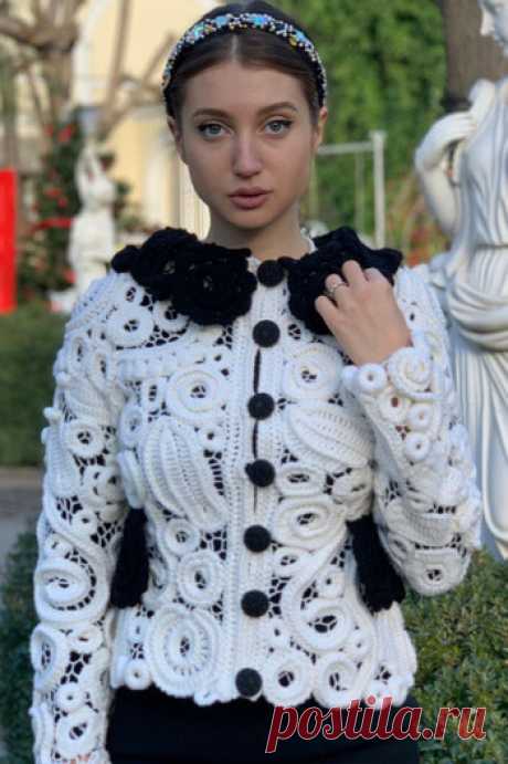 Вязаные жакеты