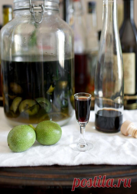 Ореховый ликер Ночино (Nocino) в домашних условиях