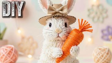 ПАСХАЛЬНЫЕ ПОДЕЛКИ своими руками. Идея пасхального декора. Easter Crafts. Easter Crafts Easter Bunny | Little Crafts Lover | Дзен
