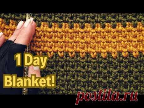 Discover the Fastest Technique to Crochet Griddle Stitch Blanket
