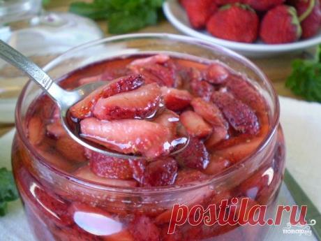 Клубничное варенье без варки - пошаговый кулинарный рецепт на Повар.ру