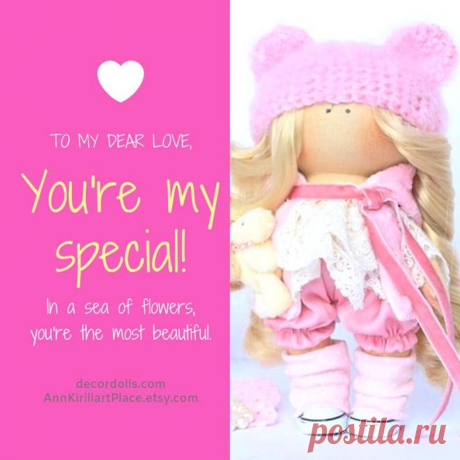 Special Gift Doll for Girl Baby Room Decor Doll Custom Made | Etsy