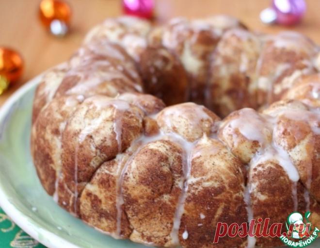 Мраморный пирог с корицей – кулинарный рецепт