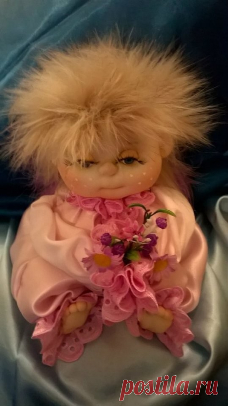 Куклы, сделанные в чулочной технике. | Colors.life