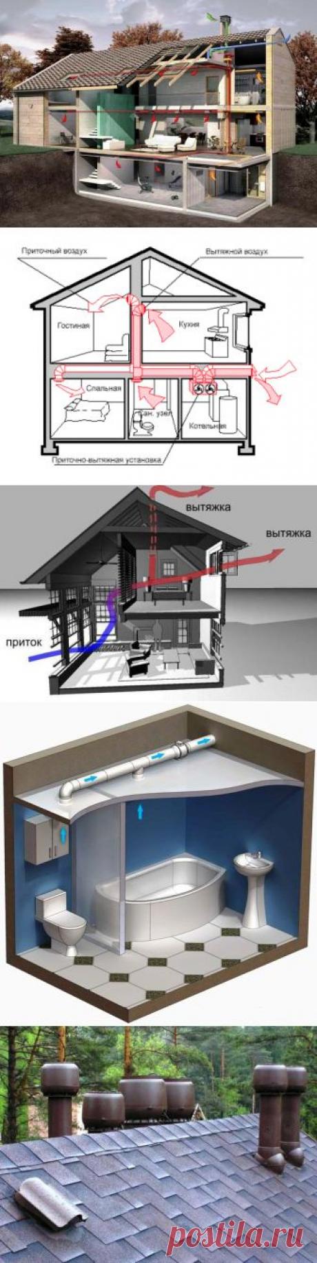 Особенности вентиляции во влажных помещениях | Дачный участок