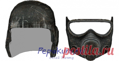 Схема шлема спартанца из бумаги Метро 2033 | Pepakura